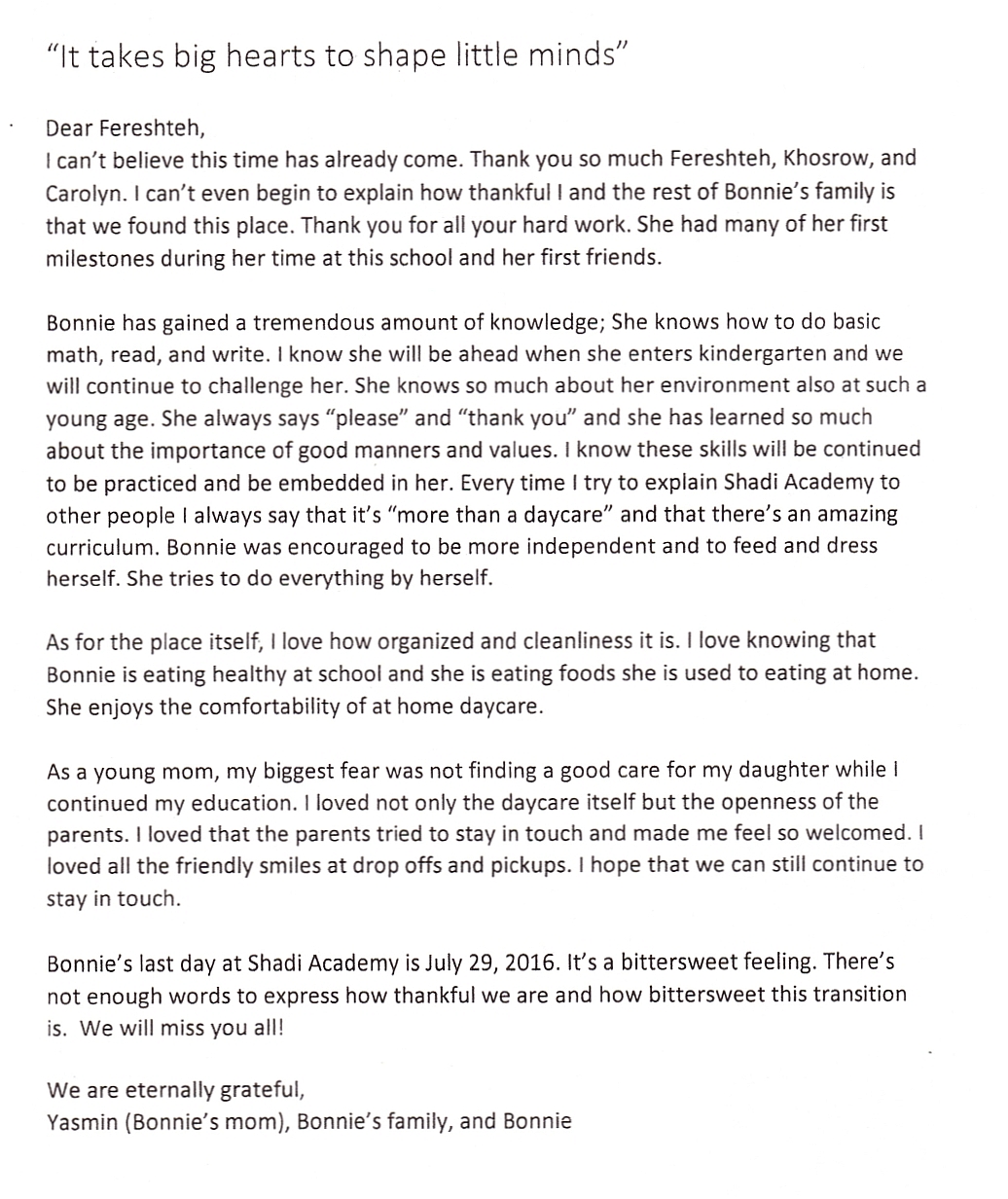 Daycare Letter Of Recommendation from www.shadiacademy.com